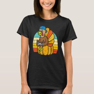 Camiseta Gamer Turkey Pumpkin Retro Boys (Vídeo de Ação de