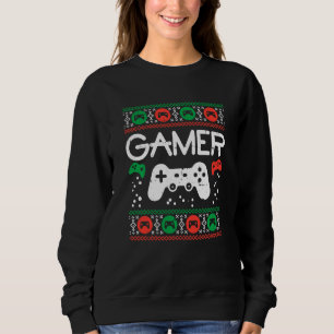 Camiseta Gamer Ugly Christmas Sweater Retro Video Game Xmas