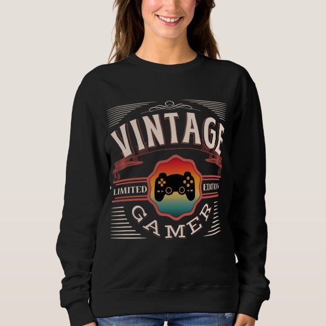 CAMISETA GAMER VINTAGE EDIÇÃO LIMITADA  (Frente)