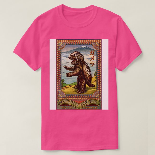 Camiseta Gamera Matches (Frente do Design)