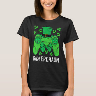 Camiseta Gamerchaun Irish Gamer Paddys Men Garotos Rua Pat