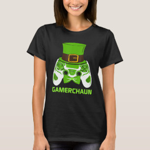Camiseta Gamerchaun Irish Gamer Paddys Men Rua Patrick Day 