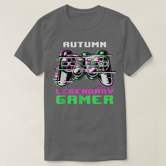 Camiseta GamerPersonalizado do AutumnLegendary (Frente do Design)