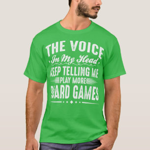 Camiseta Gamers de presentes para jogos de jogos de conselh
