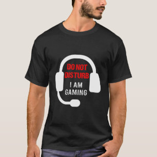 Camiseta Gamers Não Incomodam Estou Jogando Jogo