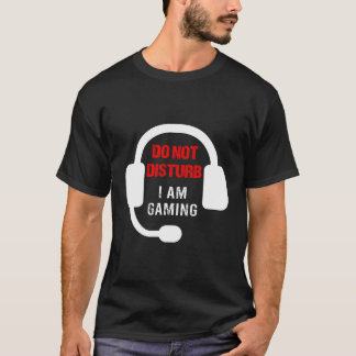 Camiseta Gamers Não Incomodam Estou Jogando Jogo