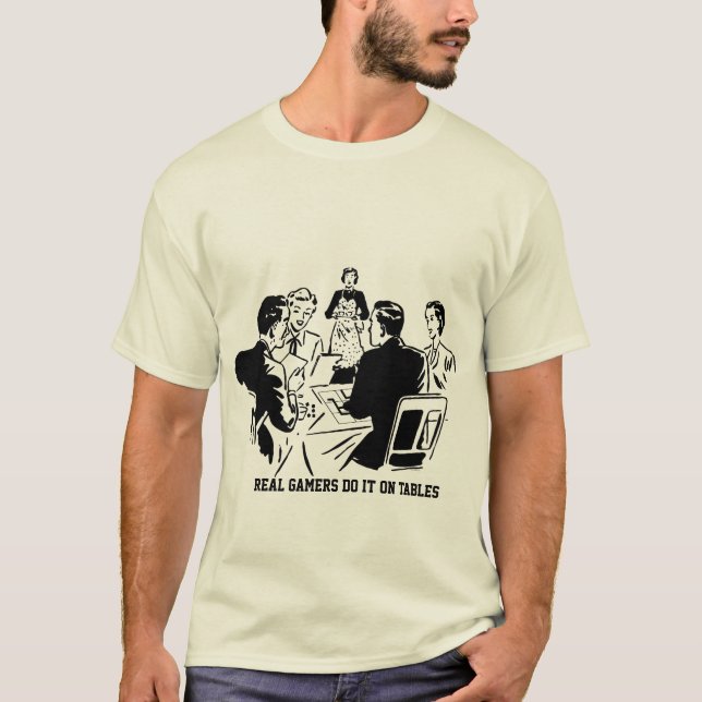 Camiseta Gamers reais (Frente)