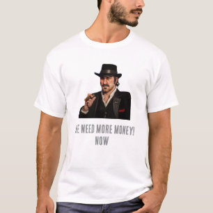Camiseta Games   Cowboy Vintage Fumando Charuto 