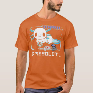 Camiseta Gamesolotl Funny Axolotl Vídeo Gaming Animal