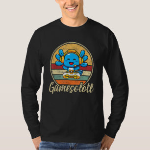 Camiseta Gamesolotl Videos games Axolotl Fish Lizard G