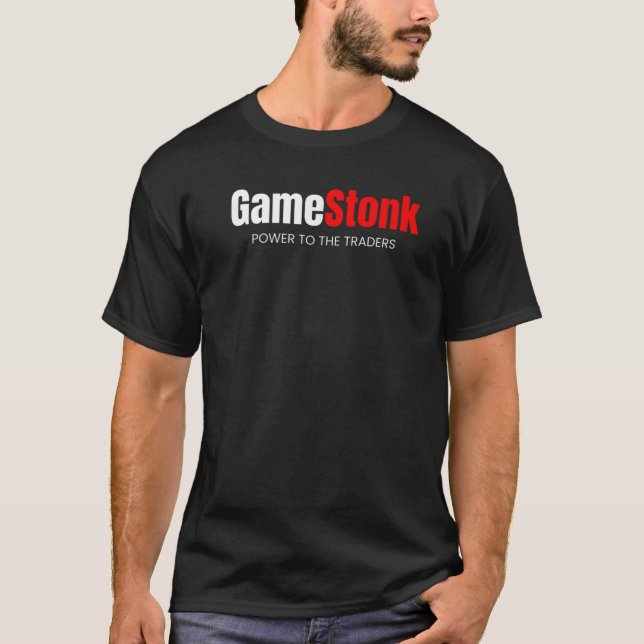 Camiseta Gamestonk Wall Street Bets Stock Market Investor G (Frente)