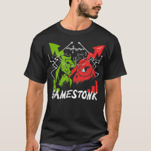 Camiseta Gamestonk YOLO Wall Street Short Squeze Stock