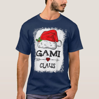Camiseta Gami Claus Luz de Natal Família de Pijama Combinan