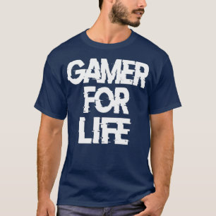 Camiseta GAMING 365 Gamer For Life Tee For Video Game