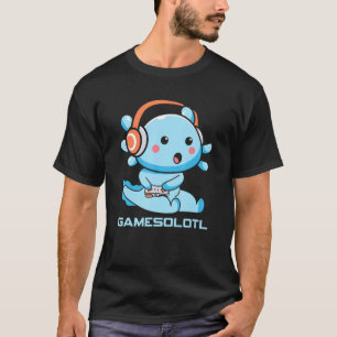 Camiseta Gaming Axolotl de vídeo