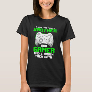 Camiseta Gaming Boys Brother Teens Gamer Videos games 1
