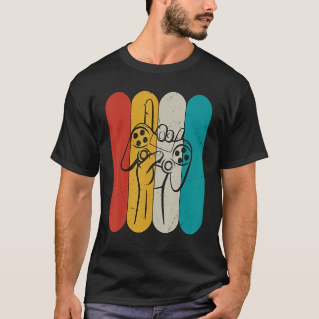 Camiseta Gaming - Controladora de jogos (Frente)