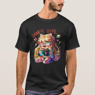 Camiseta Gaming de jogos para garotas Gamers Gam