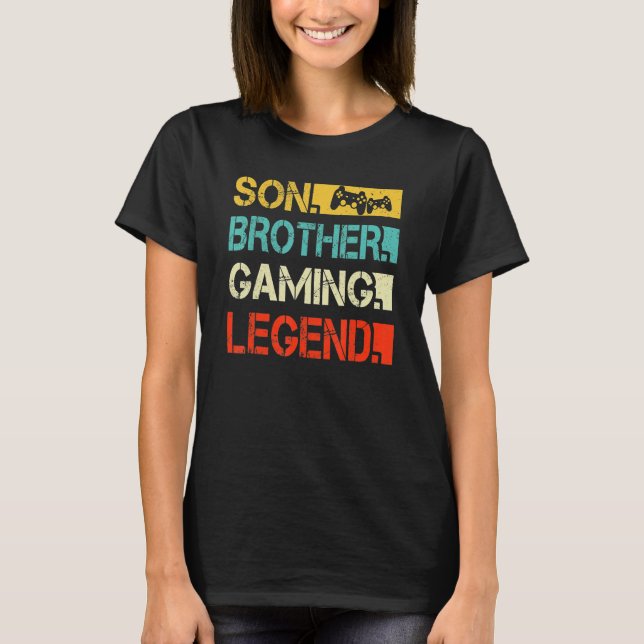 Camiseta Gaming  For Teenage Boys 8 12 Year Old Christmas G (Frente)