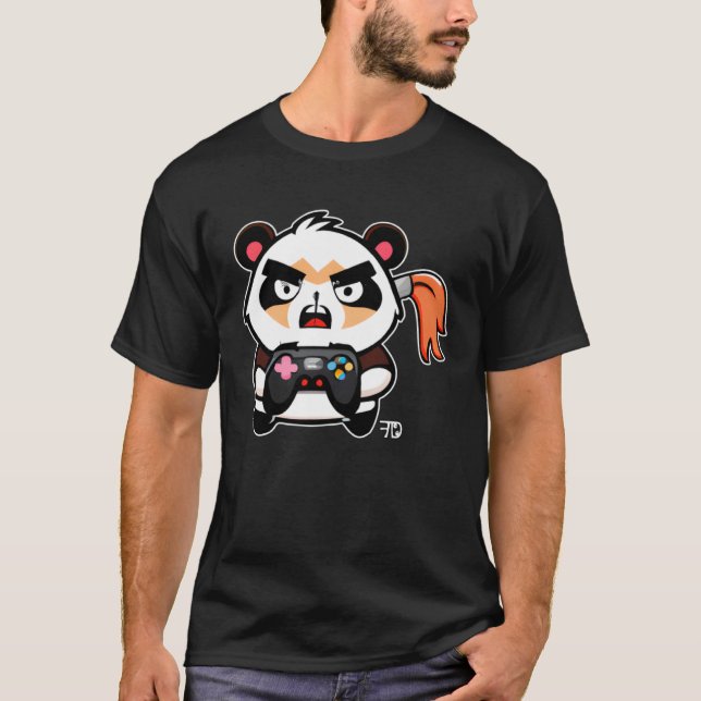 Camiseta Gaming Hamster Gamer (Frente)