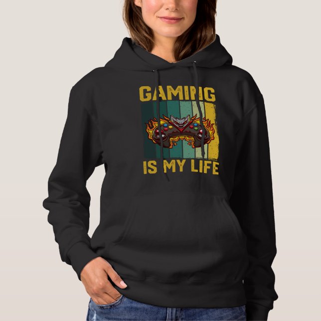 Camiseta Gaming Is My Life  Video Gaming (Frente)