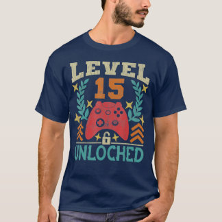 Camiseta Gaming Vintage 5 Birthday - Garoto de 5 anos