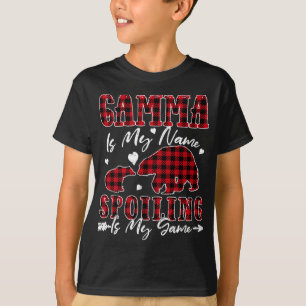 Camiseta Gamma É Meu Nome, Spoiling É Meu Figurino Vermelho