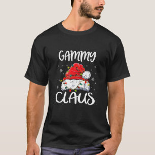 Camiseta Gammy Claus Christmas Pajama Matando Xmas