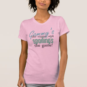 Camiseta Gammy o nome, e deterioração do Gam