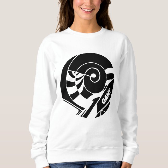 Camiseta GAMY® Black Logo Damen (Frente)
