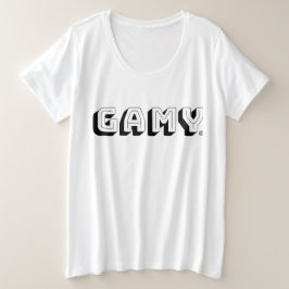 Camiseta GAMY® Black Logo Damen