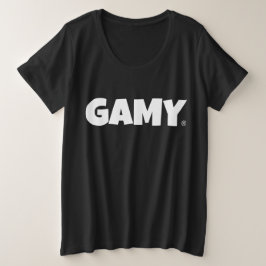 Camiseta GAMY® White Logo Damen