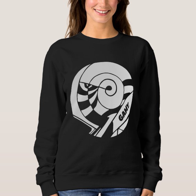 Camiseta GAMY® White Logo Damen (Frente)