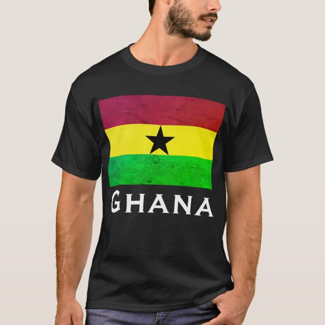 Camiseta Gana (África Ocidental) (Frente)