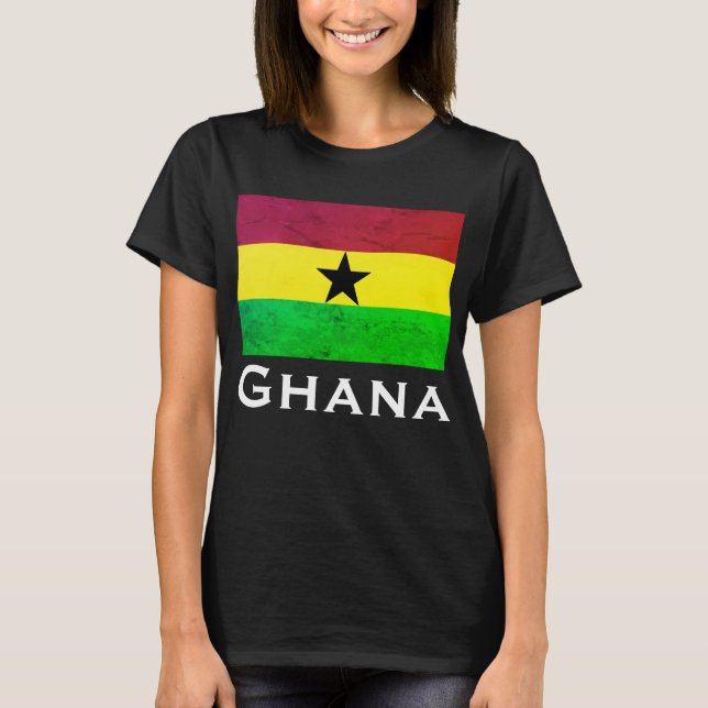 Camiseta Gana (África Ocidental) (Frente)