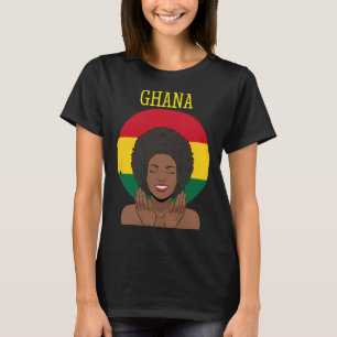 Camiseta Gana Bandeira Ganesa África Orgulhosa Princesa Rai