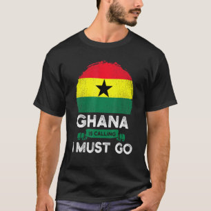 Camiseta Gana está chamando de "Tenho que ir às raízes do P