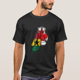 Camiseta Gana Gana Canadá Bandeira Mancha canadense Mistura