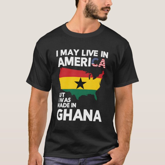 Camiseta Gana Gana Para Pessoas De Gana (Frente)