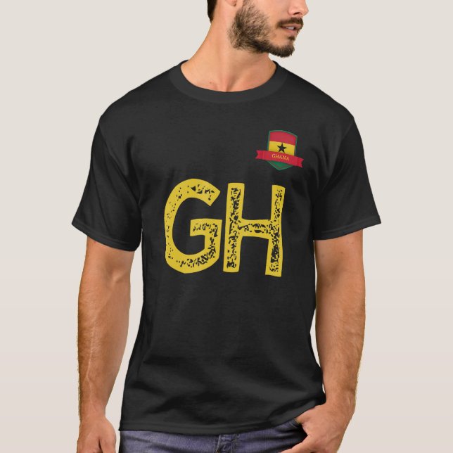 Camiseta Gana Human-Flag Group roupa - Letra GH Gana (Frente)