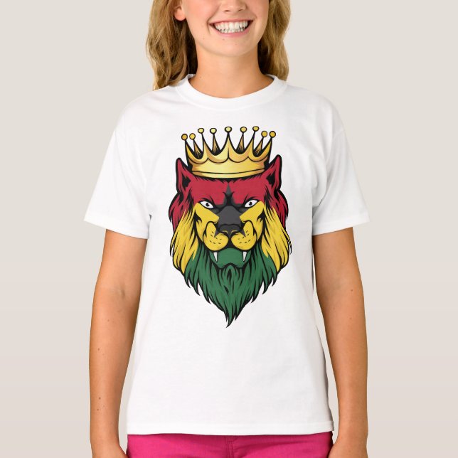 Camiseta Gana Lion King Flag (Frente)