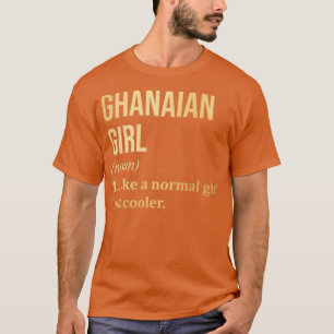 Camiseta Gana Menina Engraçada Dizendo em Dourado