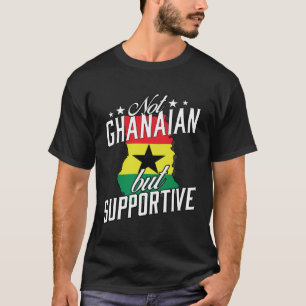 Camiseta Gana, não ganês, mas Viagem turístico de apoio, Gh