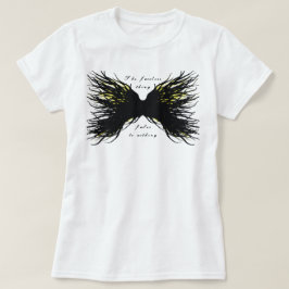 Camiseta Ganância Abstrato 7 Pecados Mortais Arte de Tinta 