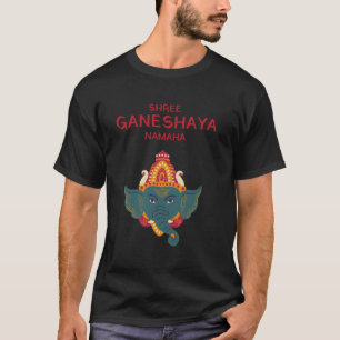 Camiseta Ganapati, Ganesh, Shree Ganeshaya Namaha Ganeshots