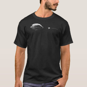 Camiseta Gancho de Linha de Pesca com Fly Gráfico 1