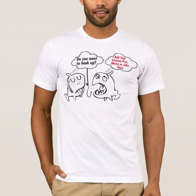 Camiseta Gancho De Peixe Personalizado, Arranque O Humor De (Frente)