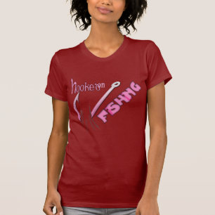 Camiseta Gancho De Pesca Rosa
