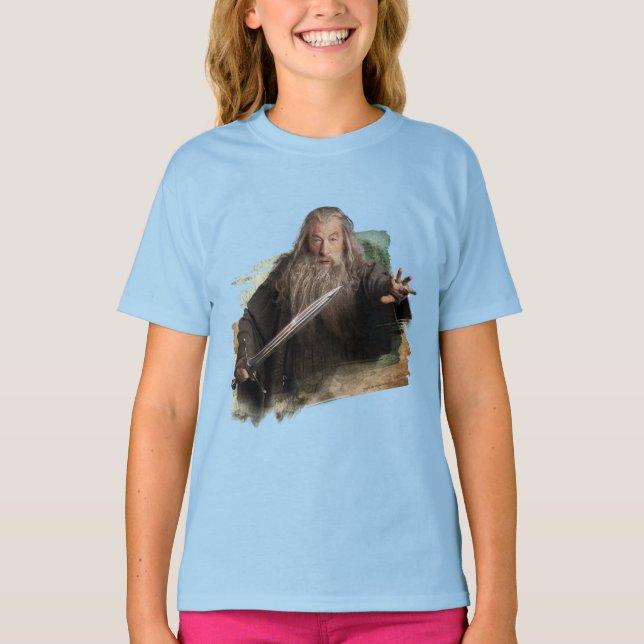 Camiseta Gandalf com Espada (Frente)