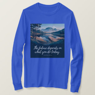 Camiseta Gandhi de produtividade